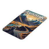 Pamir Highway Tajikistan Travel Magneet (Linkerzijde)