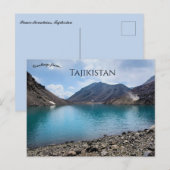 Pamir Mountains in Tajikistan Briefkaart (Voorkant / Achterkant)