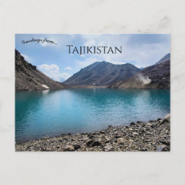 Pamir Mountains in Tajikistan Briefkaart