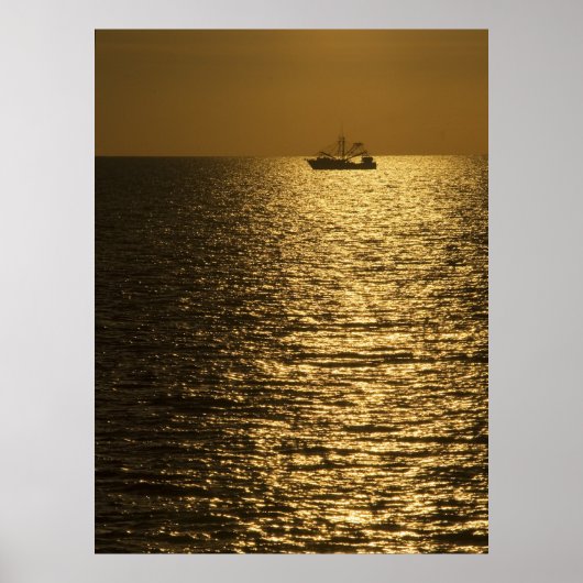 Pamlico Sound Sunset Poster (Voorkant)