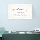 Pampa Grass Bridal Wedding Shower Welkom Spandoek (Beurs)