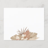 Pampa Grass Time Capsule bruiloft Flyer (Achterkant)