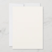 Pampagras Boho Neutrale Bruiloftsborrel Kaart (Achterkant)