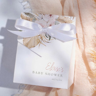 Pampagras Boho Woestijn Meisje Baby Shower Bedankdoosjes