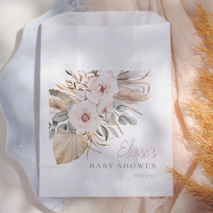 Pampagras Boho Woestijn Meisje Baby Shower Bedankzakje