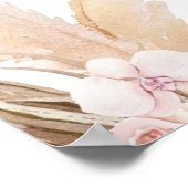 Pampagras Bruidsfeest Foto Prop Poster (Hoek)