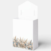 Pampagras Eenvoudig & Elegant Moderne Trouwscripti Bedankdoosjes (Open)