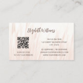 Pampagras Foto | QR-code visitekaartje (Achterkant)