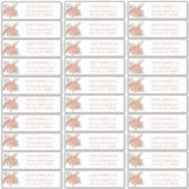 pampagras | Hydrangeas Gastenadreslijst Sticker (Voorkant)