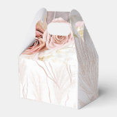 Pampagras Terracotta Palmen Bruidsdiner Bedankdoosjes (Achterkant)