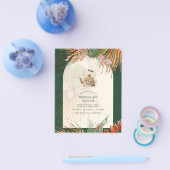 Pampagras THEEKRANS Bruidsborrel Lunch Flyer (Enkel)