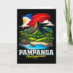 Pampanga Filipijnen Souvenir Filipijnse Vlag  Kaart