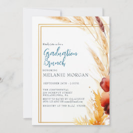 Pampas Autumn Beige Vrijgezellenfeest Kaart