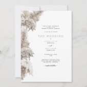 Pampas beige Beide stellen ouders bruiloft II in Kaart (Voorkant)