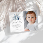 Pampas bloemendoop Foto Dank je kaart<br><div class="desc">Elegant lijst waterverf Pampas gras foto kaart ontwerp. De tekst en de formulering samen met andere kenmerken van dit ontwerp kunnen worden aangepast.</div>
