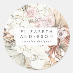 Pampas business ronde sticker