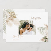 Pampas de nacht voor kaart (Voorkant / Achterkant)