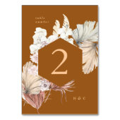 Pampas gedroogd gras tropisch Oerwoud Kaart (Voorkant)