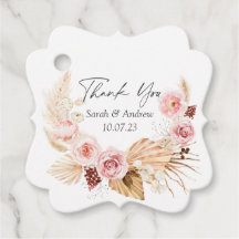 Pampas graboho florale waterverf bruiloft