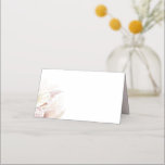 Pampas Gras Anthuriums Elegante Tropische Bruiloft Plaatskaartje<br><div class="desc">Exotische bloemenbruiloft papier plaats kaarten</div>