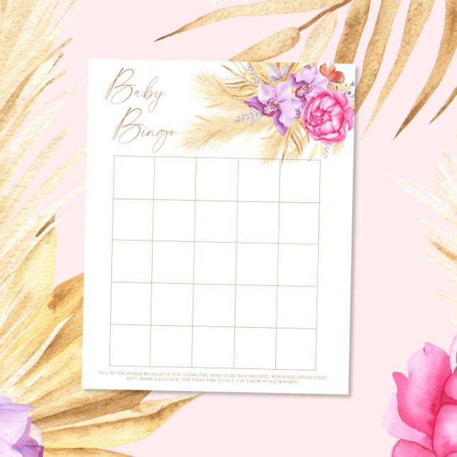 Pampas gras - Baby Bingo spel (Creator heeft geüpload)