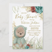 Pampas Gras Baby Shower Kaart (Voorkant)
