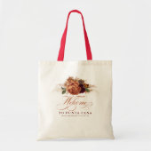 Pampas Gras Bloem Aardewerk Boho Bruiloft Tote Bag (Voorkant)