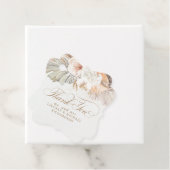 Pampas Gras Bloem Boho Bedankkaartjes Bedankjes Labels (In situ)