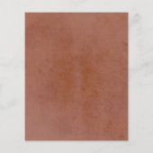 Pampas Gras Bloem Botanisch Terracotta Menu (Achterkant)