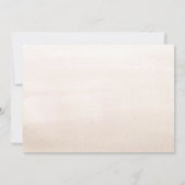 Pampas gras bloemenbruiloft dank u foto bedankkaart (Achterkant)