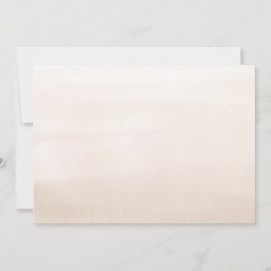 Pampas gras bloemenbruiloft dank u foto bedankkaart (Achterkant)