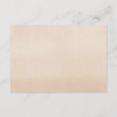 Pampas gras boho bohemien recepten kaart (Achterkant)