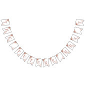 Pampas Gras Boho Chic Terracotta Bruiloftsfeest Vlaggetjes (Alle)