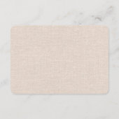 Pampas gras boho display doucheinserts informatiekaartje (Achterkant)