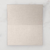 Pampas gras boho rozen placecard plaatskaartje (Binnenkant ongevouwen)