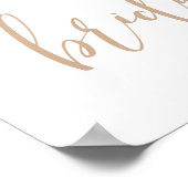 Pampas gras boho thema bruidsshower welkomstbord poster (Hoek)