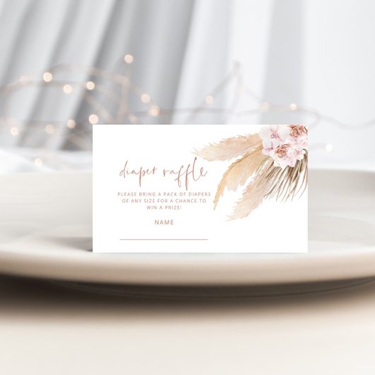 Pampas gras diaploterenkaart informatiekaartje