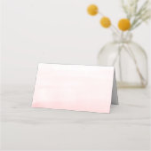 Pampas gras en witte orchideeën exotische bruiloft plaatskaartje (Achterkant)