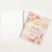 Pampas gras roos goud bedrijf logo QR Planner (Display)