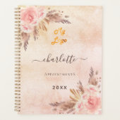 Pampas gras roos goud bedrijf logo QR Planner (Voorkant)