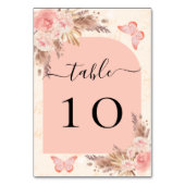 Pampas gras roos goudmakreel kaart (Achterkant)