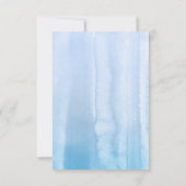 Pampas Gras Stoffig Blauw Bloemen Bruiloft RSVP (Achterkant)