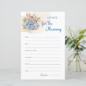 Pampas gras teddy draagt palmadvies voor de moeder (Staand voorkant)