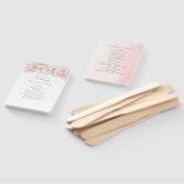 Pampas gras witte orchideeën exotische bruiloft pr handwaaier (Niet-gemonteerd)