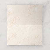 Pampas grasbloesems marmer plaatskaartje (Binnenkant ongevouwen)