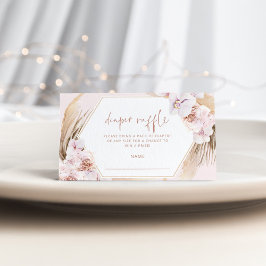 Pampas graskleerkaartje informatiekaartje