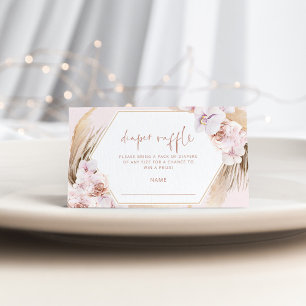 Pampas graskleerkaartje informatiekaartje