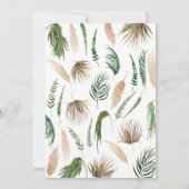 Pampas graspalmfoliage, natuurlijk modern rustig (Achterkant)