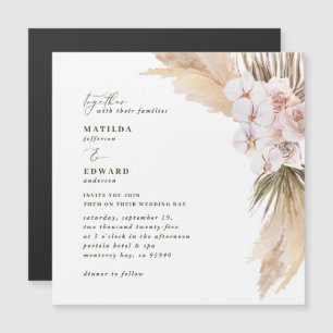 Pampas graspalmfoliage orchid modern rustig