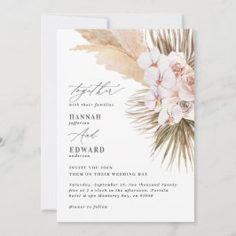 Pampas graspalmfoliage orchid modern rustig